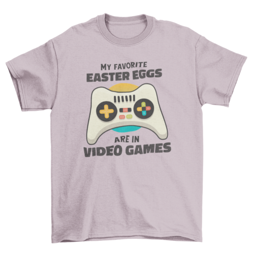 Easter egg video games t-shirt